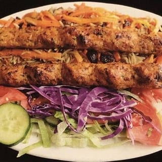 12. Chicken Kofta Kebab W/ Qabuli