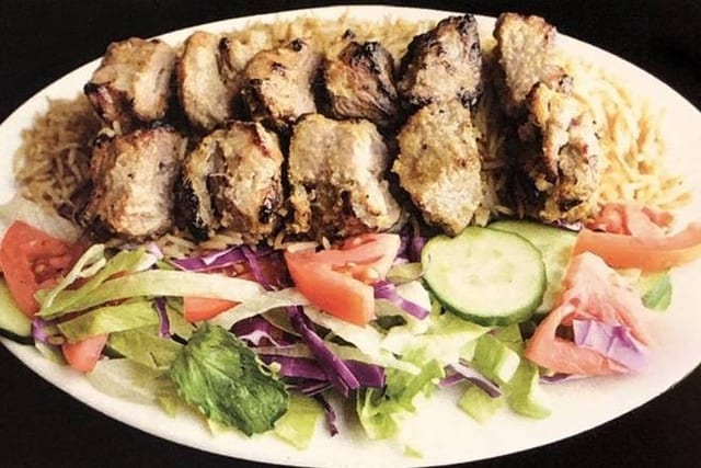 2. Lamb Tikka Kebab.