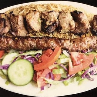 6. Lamb Tikka & Beef Kofta Kebab