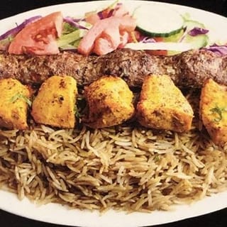 7. Chicken Tikka & Beef Kofta Kebab