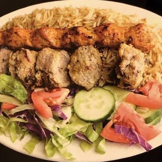 10. Chicken Kofta & Lamb Tikka Kebab