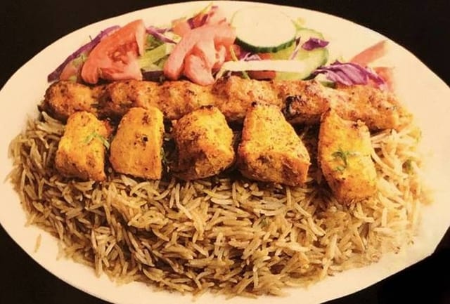 9. Chicken Tikka & Chicken Kofta Kebab.