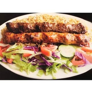 8. Chicken Kofta & Beef Kofta Kebab